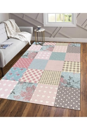 Digital Printed Non-Slip Base Washable Carpet