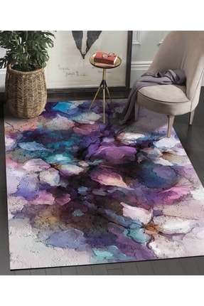 Digital Printed Non-Slip Base Washable Carpet