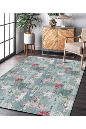 Digital Printed Non-Slip Base Washable Carpet