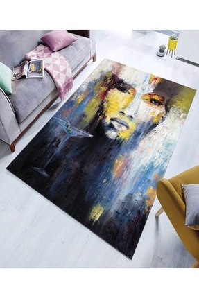 Digital Printed Non-Slip Base Washable Carpet