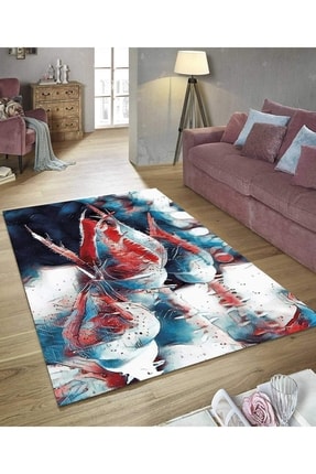 Digital Printed Non-Slip Base Washable Carpet