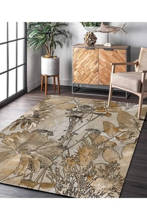 Digital Printed Non-Slip Base Washable Carpet