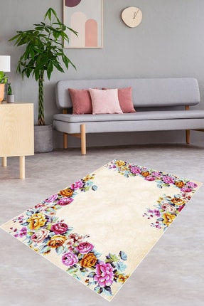 Digital Printed Non-Slip Base Washable Carpet