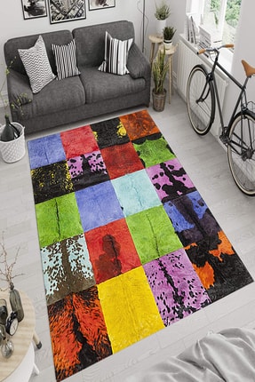 Digital Printed Non-Slip Base Washable Carpet