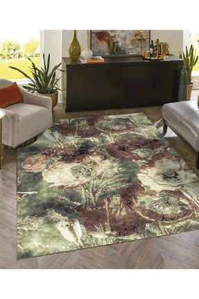 Digital Printed Non-Slip Base Washable Carpet