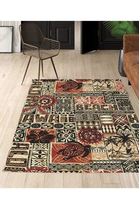 Digital Printed Non-Slip Base Washable Carpet