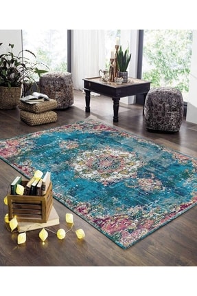 Digital Printed Non-Slip Base Washable Carpet