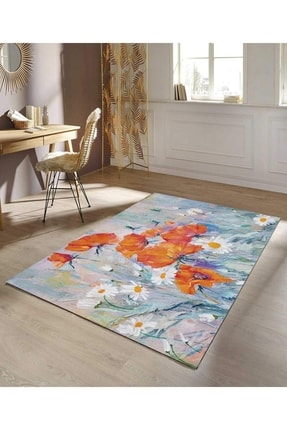 Digital Printed Non-Slip Base Washable Carpet