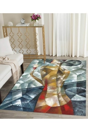 Digital Printed Non-Slip Base Washable Carpet